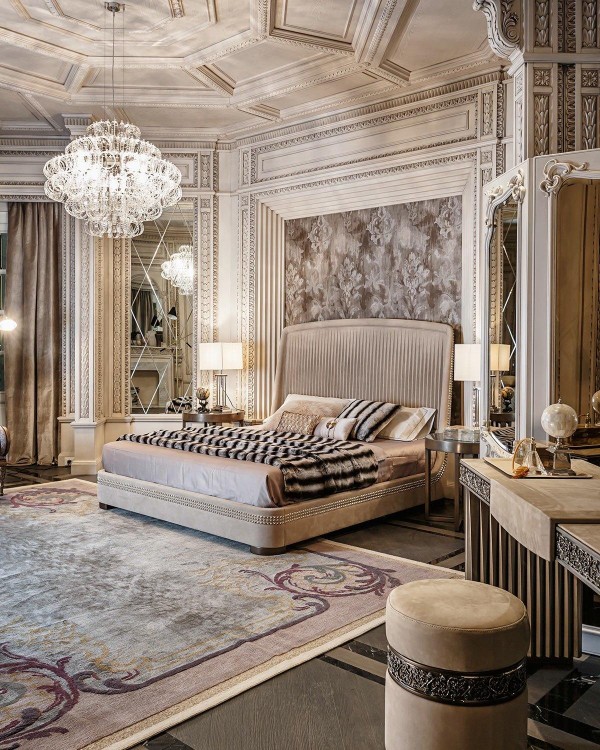 Neoclassical And Art Deco Features In Two Luxurious Interiors