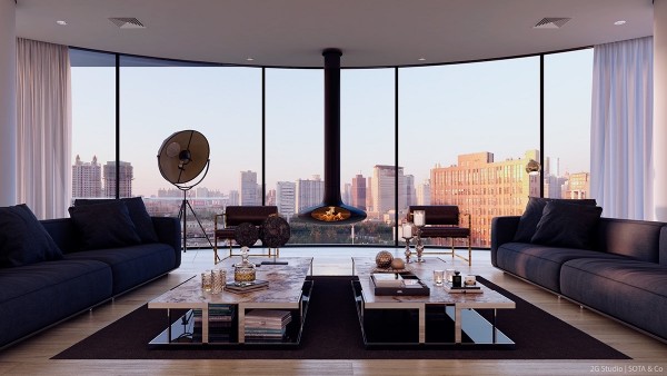 Luxurious & Inspiring Penthouses