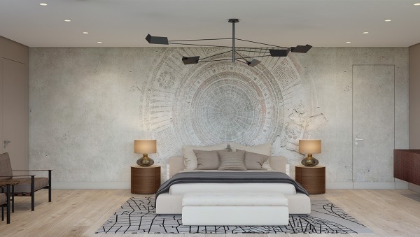 4 Luxury Bedrooms With Unique Wall Details