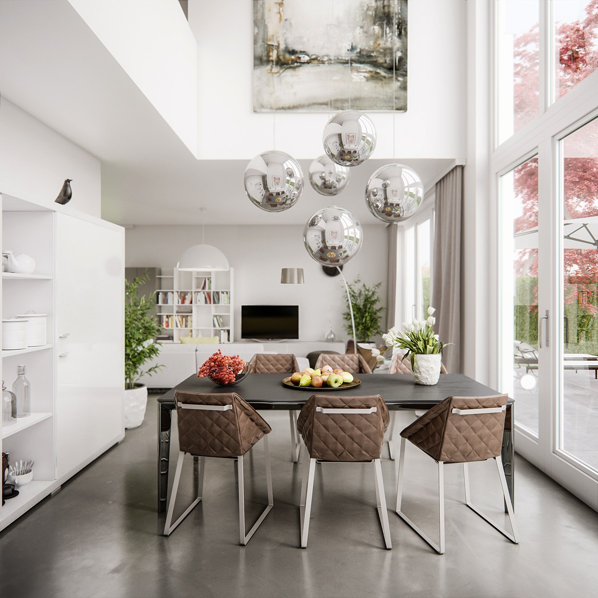 Modern Living Room Dining Design: A Perfect Blend Of Style And Functionality