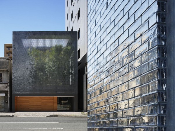 An Incredible Interior Courtyard Shielded By Optical Glass Bricks