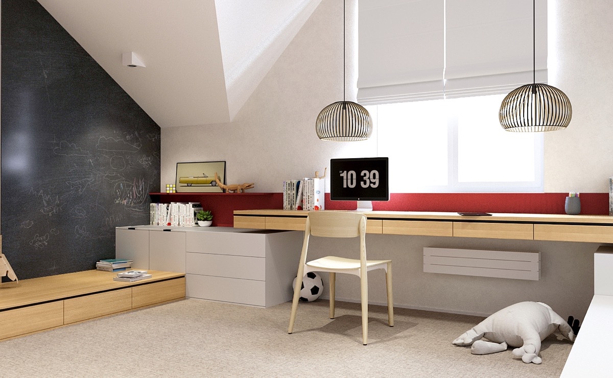 16 Playful Contemporary Kids Room Designs To Give Comfort 