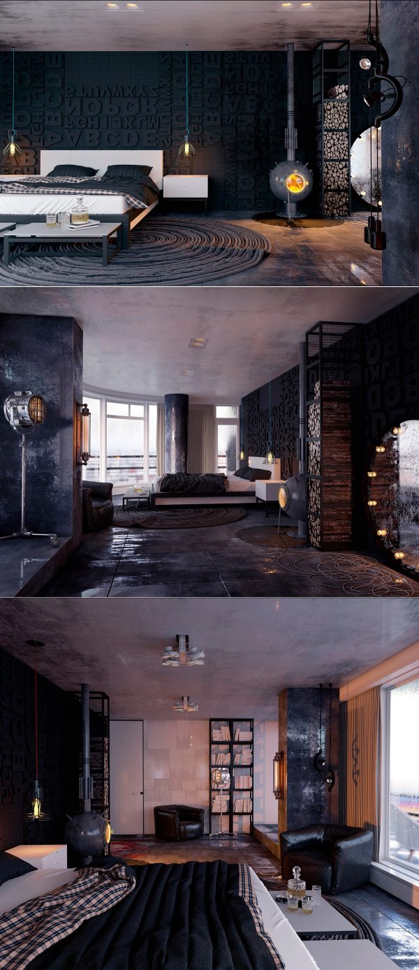 Dark and Dreamy Bedrooms