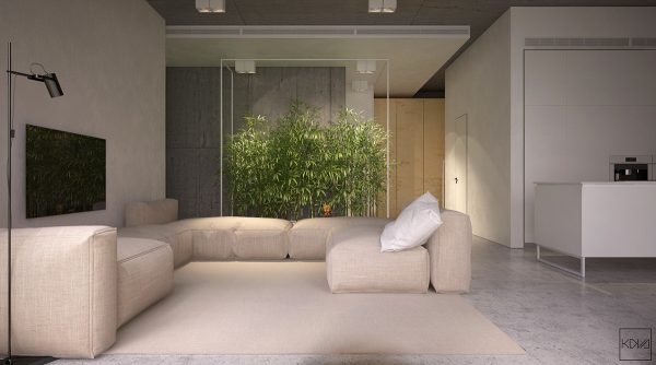 Tasteful Indoor Garden Inspiration In Two Open Layout Homes