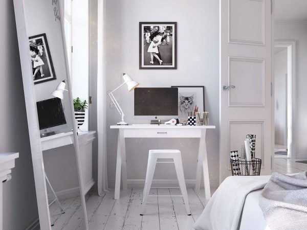 Bright Scandinavian Decor In 3 Small One-Bedroom Apartments