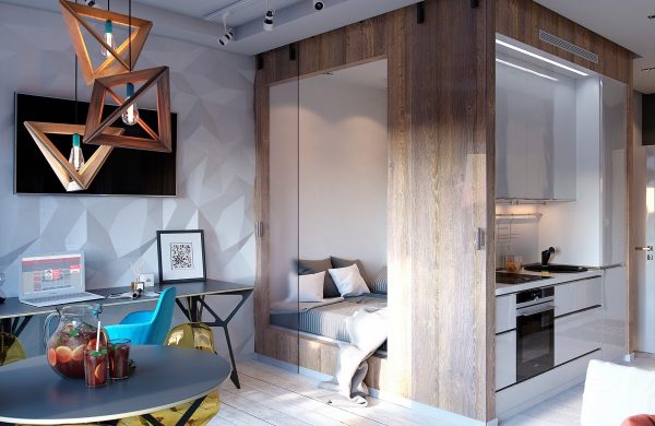 Bold Decor In Small Spaces: 3 Homes Under 50 Square Meters