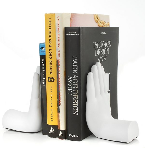 Bookends Book Ends Metal Bookend Decorative Heavy Duty Book End for Shelve Black Book Supports Non-Skid Book Stopper Geometric Diamond Bookshelf Holder for Office Home School Kitchen 