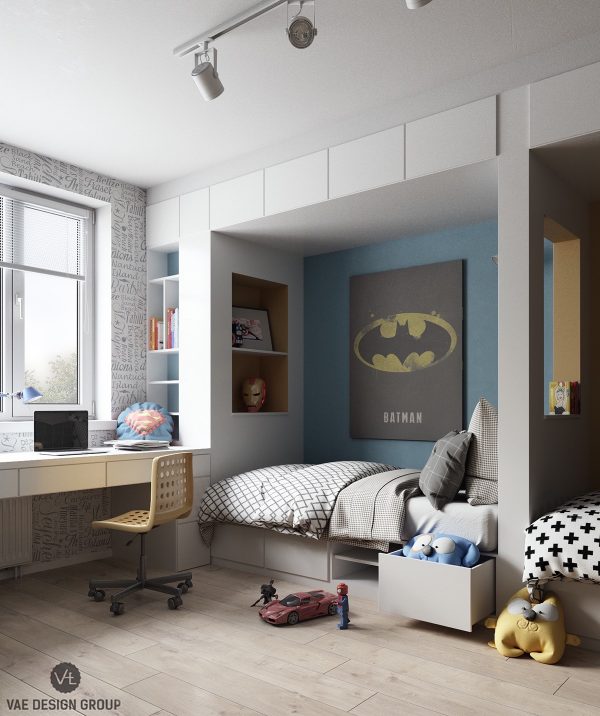 Inspiring Modern Bedrooms For Kids: Colorful, Quirky, And Fun
