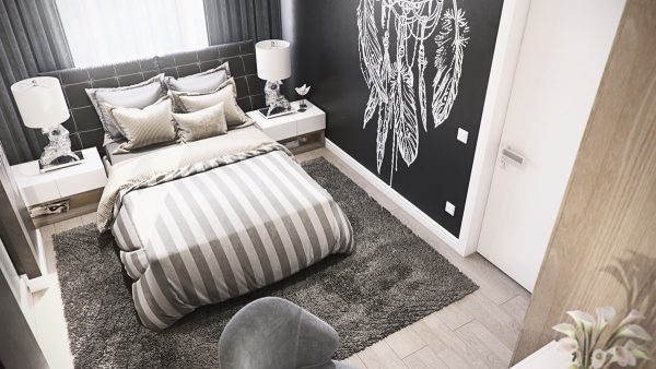 Luxury 3 Bedroom Apartment Design Under 2000 Square Feet (Includes 3D Floor Plan)