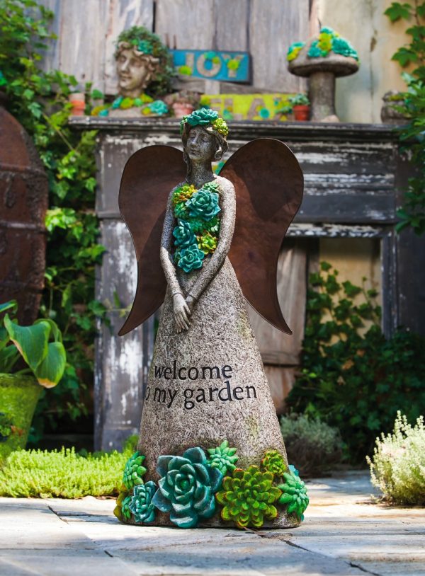 40 Stunningly Beautiful Statues Of Fairies And Angels For Your Home & Garden