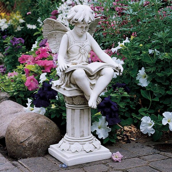 Sculpture Decoration Art Redemption Angel Statue garden home decor ornament cute 