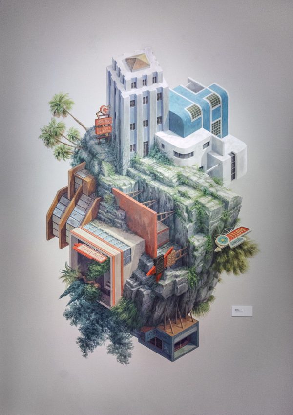 Surreal Architectural Illustrations By Cinta Vidal Agulló