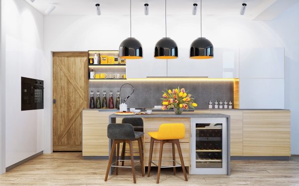 22 Yellow Accent Kitchens That Really Shine