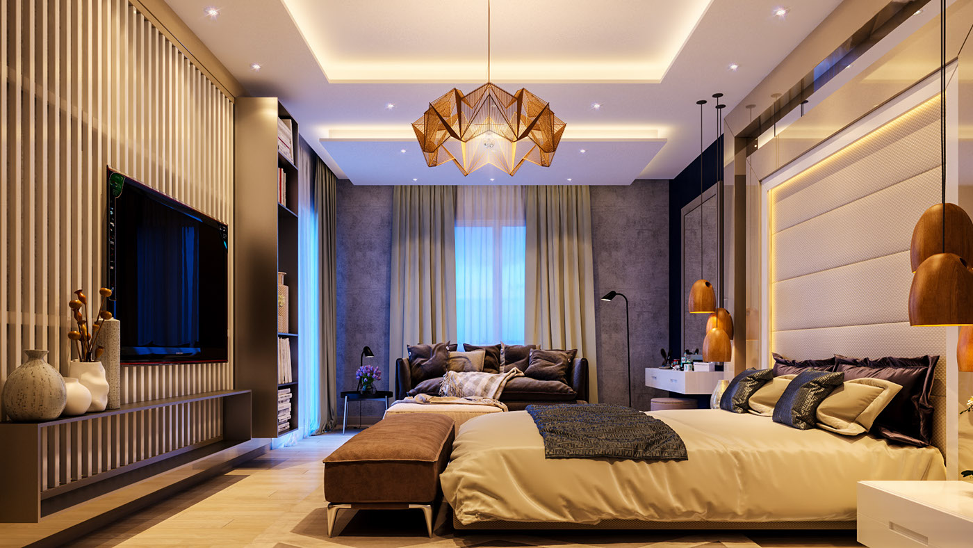 bold bedroom