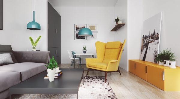 4 Interiors That Harmonise Clutter Using Scandinavian Style