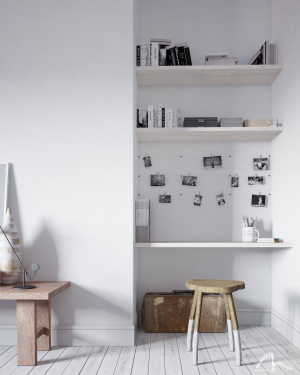 4 Interiors That Harmonise Clutter Using Scandinavian Style