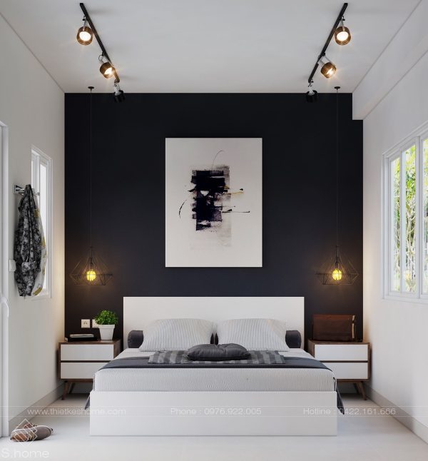 40 Beautiful Black & White Bedroom Designs