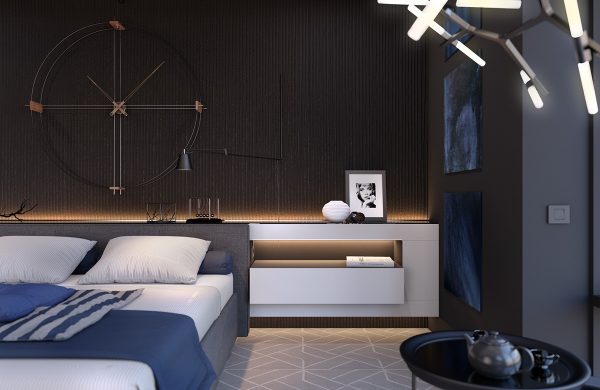 40 Beautiful Black & White Bedroom Designs