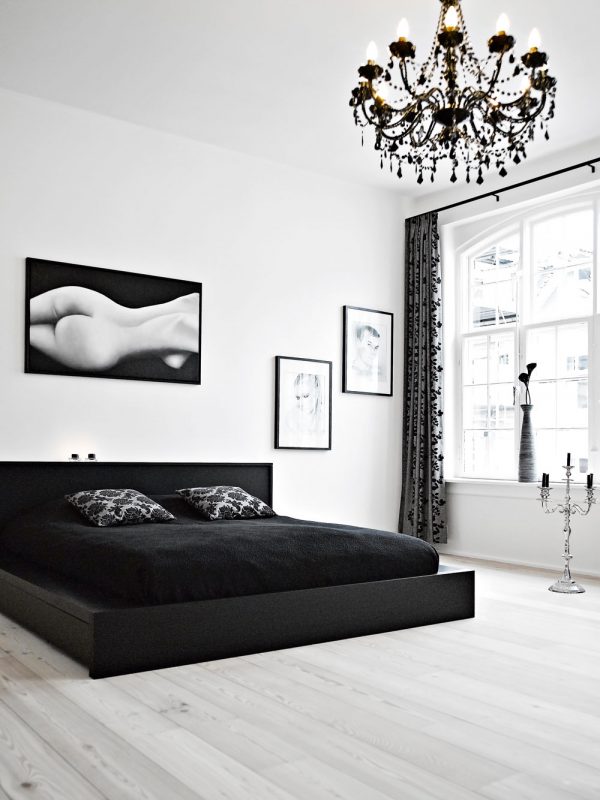 40 Beautiful Black White Bedroom Designs Beautiful