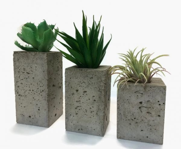 32 Uniquely Beautiful Concrete Planters