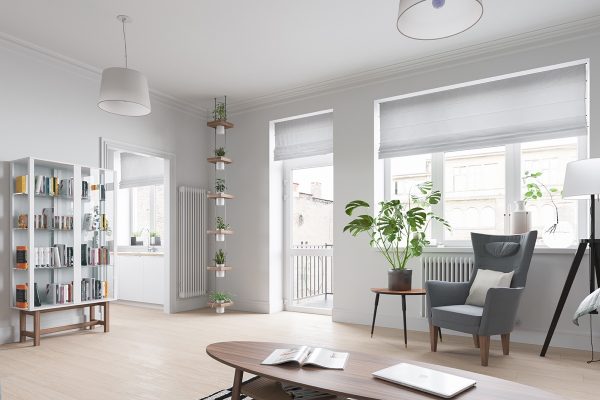 Scandinavian-living-room-coloured-bookca