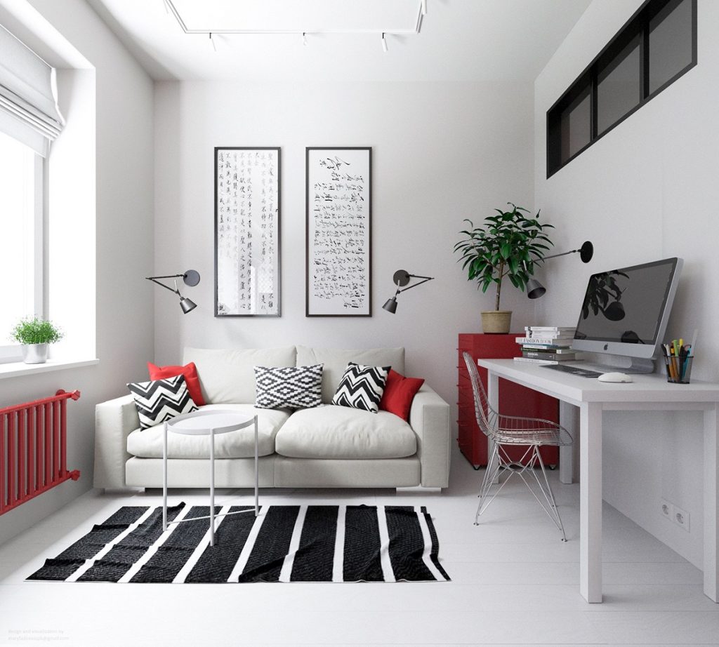 3 Small Apartments That Rock Uncommon Color Schemes [With Floor Plans]