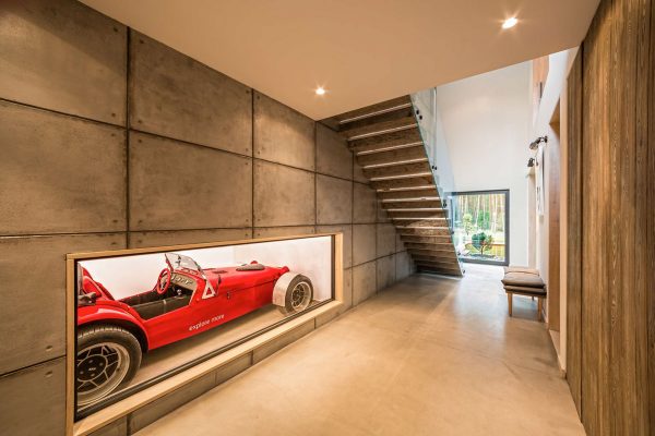 Ravishingly Rustic Forest Hideaway With A Track Car Centre