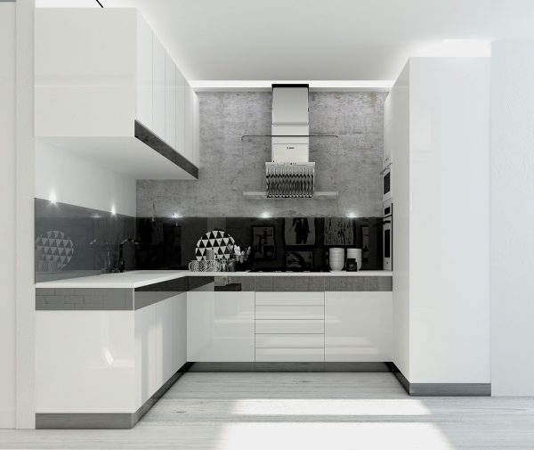 40 Beautiful Black & White Kitchen Designs