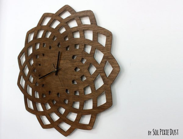 34 Wooden Wall Clocks To Warm Up Your Interior