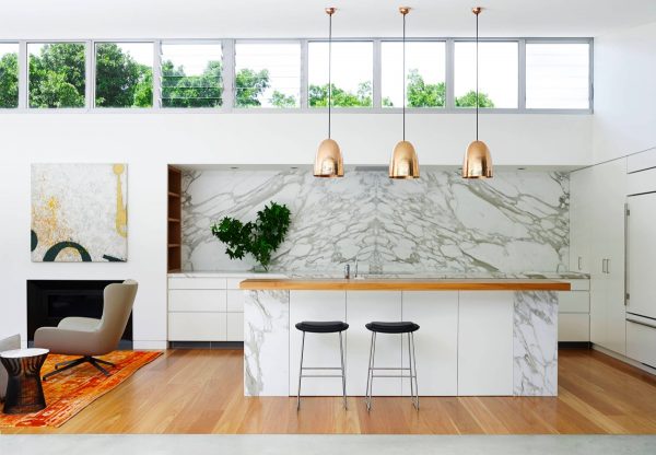 36 Marvellous Marble Kitchens That Spell Luxury
