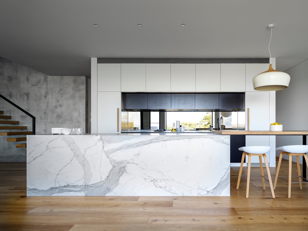 36 marvellous marble kitchens that spell luxury