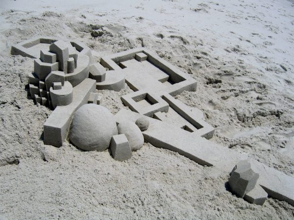 Mesmerizing Modernist Sandcastles By Calvin Seibert