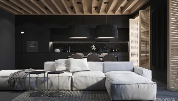4 Gorgeous Homes With Matte Black Walls