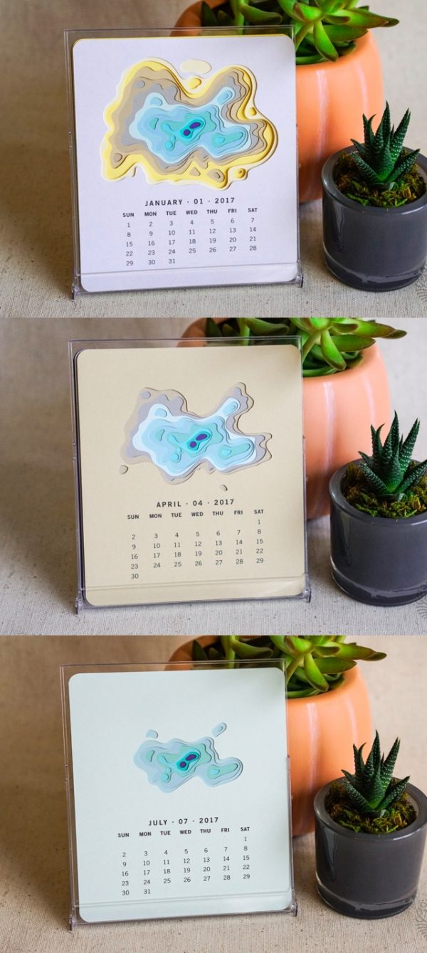 36 Unique Desk & Wall Calendars To Help You Get Ready For The New Year