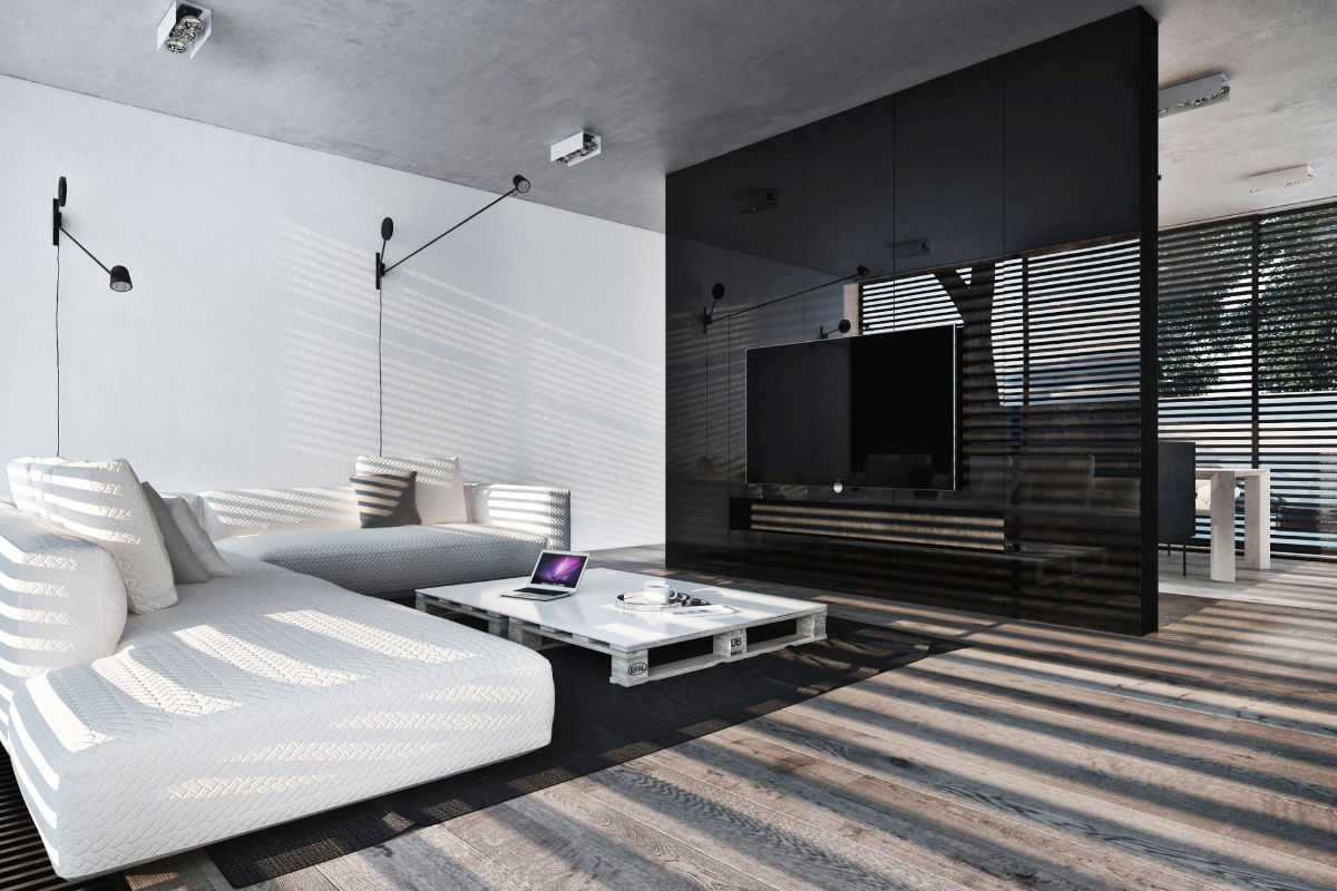 20 Black & White Living Rooms That Work Their Monochrome Magic