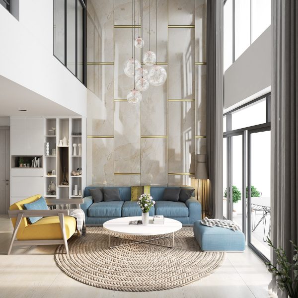 30 Double Height Living Rooms That Add An Air Of Luxury