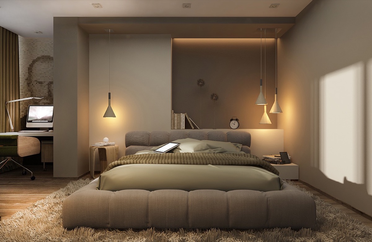 pendant bedside lights