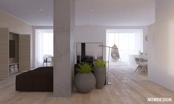 3 Modern Minimalist Apartments For Young Families