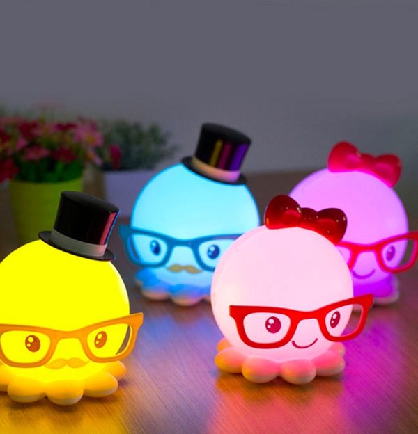 LED RGB Multi Colour Changing Novelty Children's Night Light 