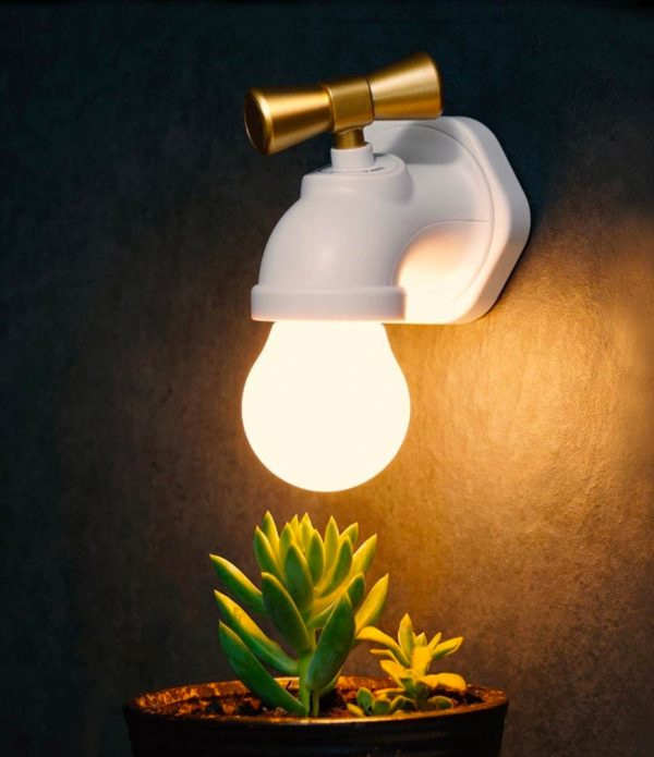 Creative Mushroom Design Pat Light Hand Switch Night Lamp Night Lights