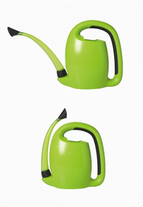 0.5 Gallon 60OZ Modern Green Watering Can with Stickers for Halloween DIY Ruipidong Watering Can for Indoor Plants Small Water Cans Long Spout for Outdoor Watering Plants Garden Flower 
