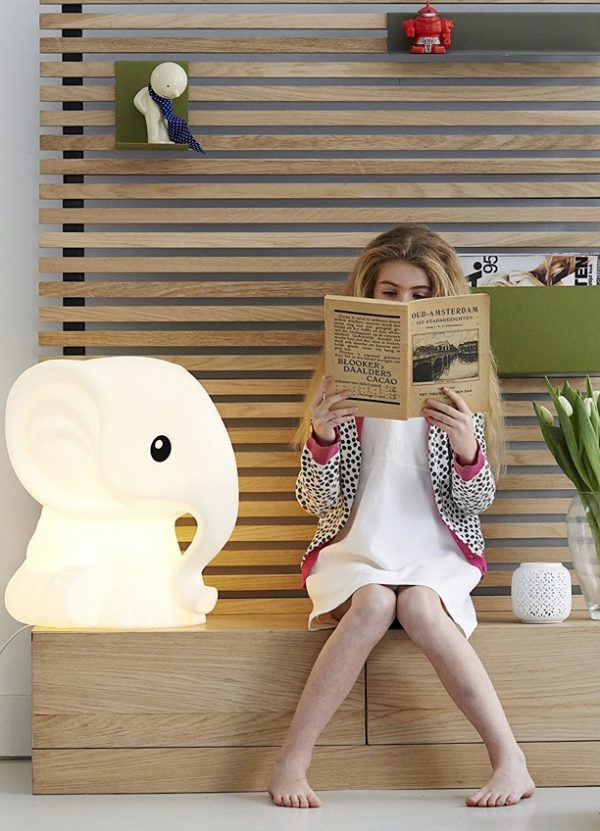 Cute Cat's Paw Night LED Lamp Bedroom Bathroom Touch Activate Control Brown 