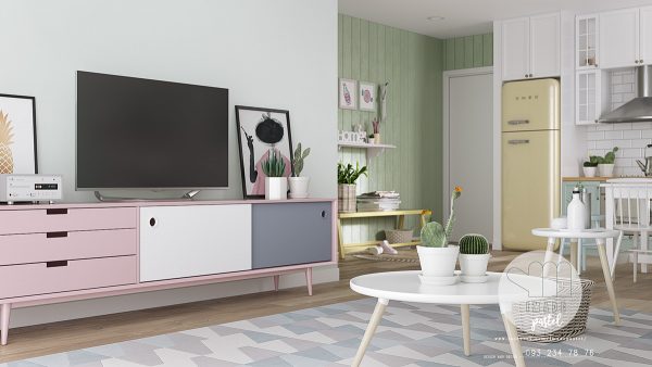 Three Inspirational Scandinavian Interiors Achieving Pastel Perfection
