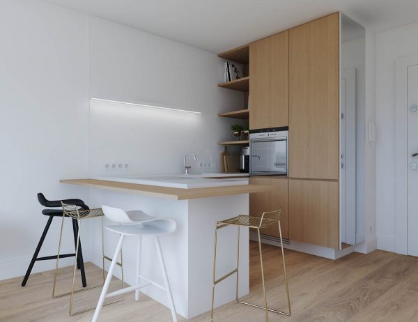 Studio Apartments In Three Modern Styles