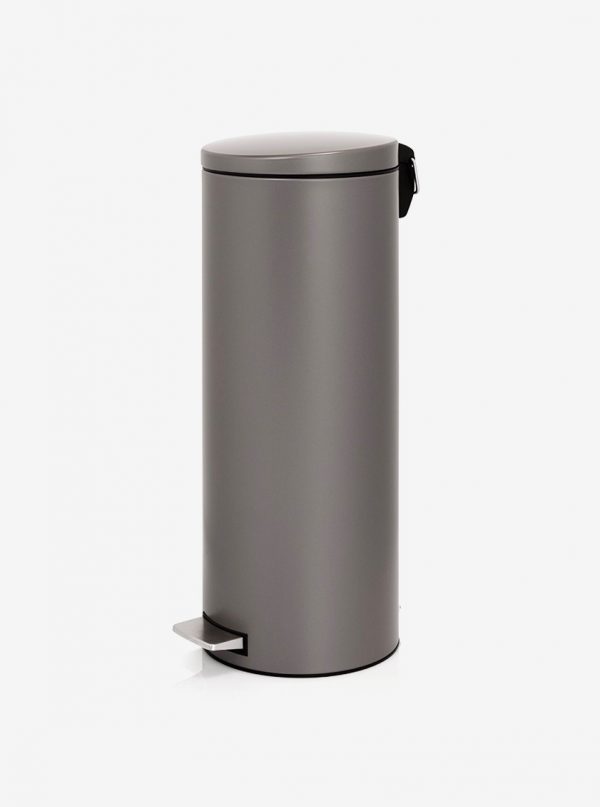 kekafu Mini Trash Can with Press-Open Lid 5.5 Small Desk Garbage Can with 2L Large Capacity Graceful Round Corner Trash Bin for Coffee Table Bathroom Vanity Top Isolate 90% Odors 