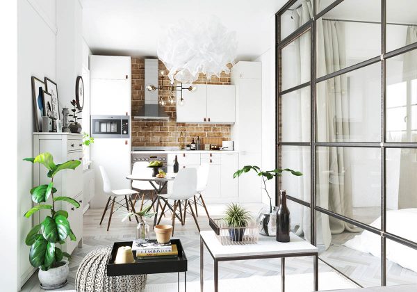 Studio Apartments In Three Modern Styles