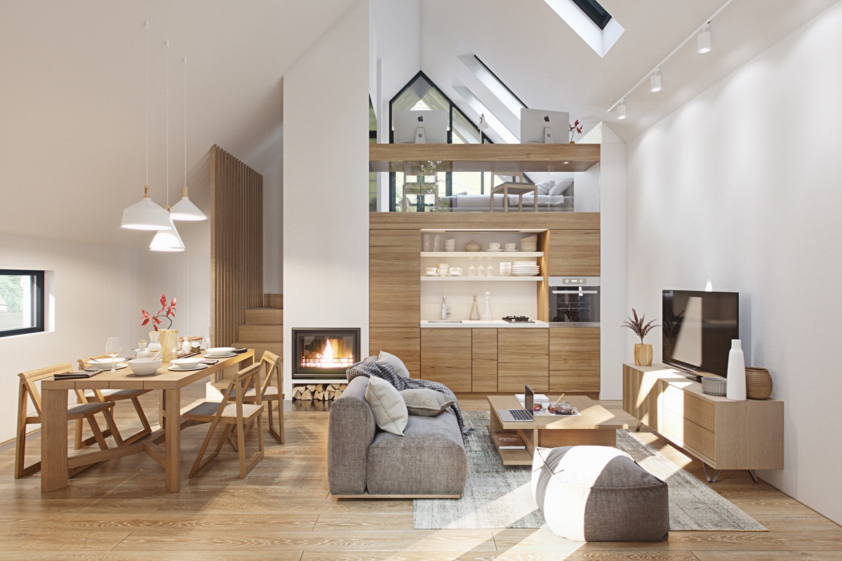 small apartment bedroom loft ideas   Interior Design Ideas