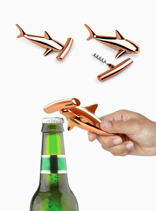 Vintage Metal Wine Bottle Opener Creative Turn Corkscrew Handheld Cellar Type Corkscrew with Gift Box Home Restaurant Kitchen Drinking Bar Tools Color : Bronze, Size : One size