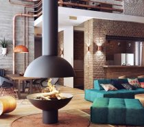 Light and Laid Back Industrial Style Interior