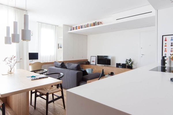 3 Light and Bright Apartments Celebrating White Space